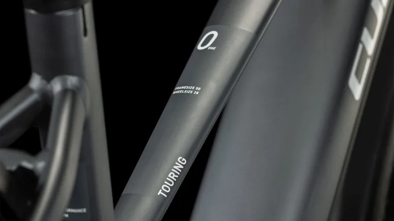 Cube Touring Hybrid One 625 Electric Bike in Grey-1